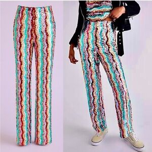 NWT Free People Dance Again Disco Sequin Pants